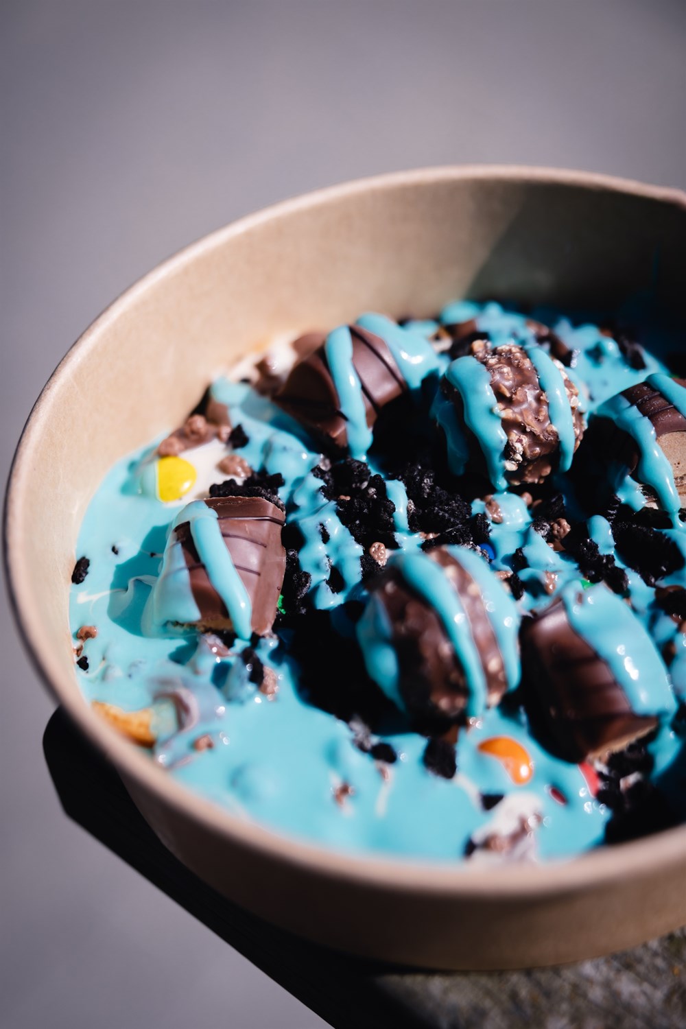 Belgian waffle dessert
